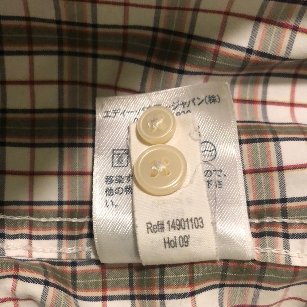 Eddie Bauer long sleeve button down shirt - Picture 7 of 8